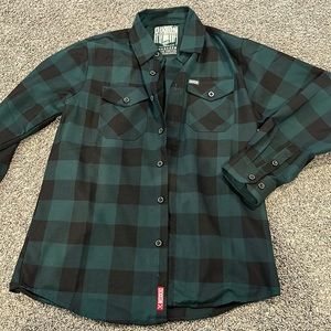 DIXXON Flannel - evergreen